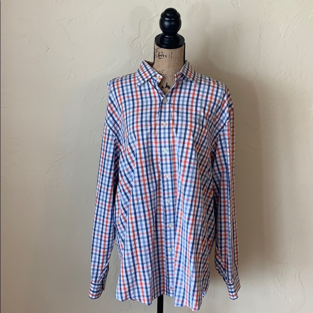 Vineyard Vines Red White and Blue Murray Shirt